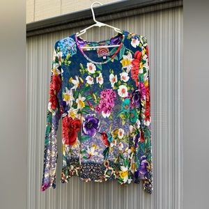 Johnny Was long sleeve t-shirt